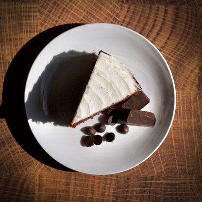 Chocolate Cake with Vanilla Frosting